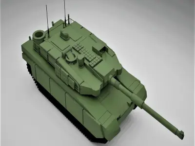  M1 A1 Abrams 3D model