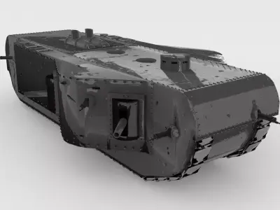 K-Wagen tank 3D model