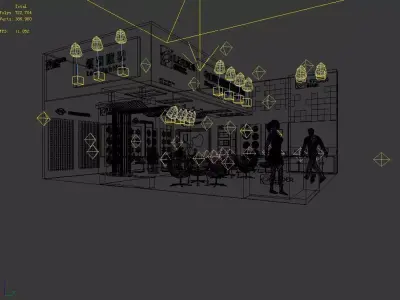 Exhibition - Area - 8X9-3DMAX2010-020 3D model