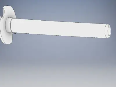 katana sword Low-poly 3D model 4