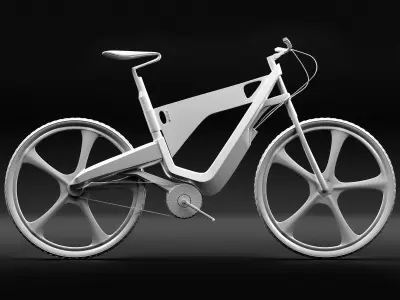 peugeot bike 3D model