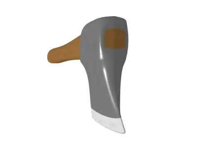 Axe model 3D model buy