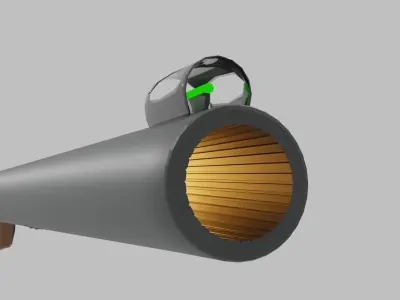 Long Rifle 303 3D model