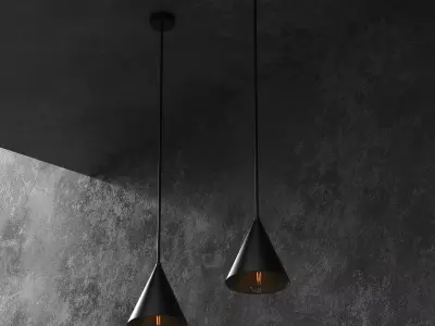 Hanging lights 3D model
