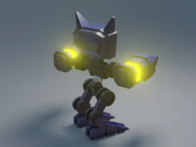 Dog Mech 3D model