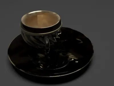 coffee cup 3D model