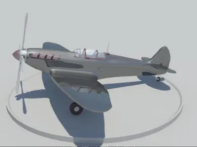 Spitfire Free 3D model purchase