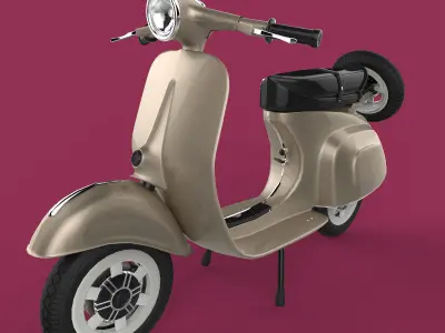 Scooter vespa 3D model