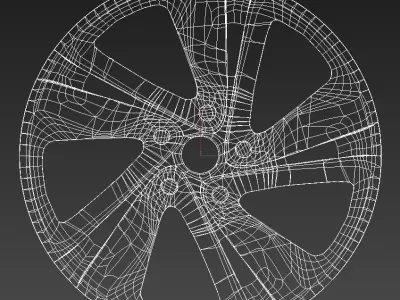 Car rim 3 3D model