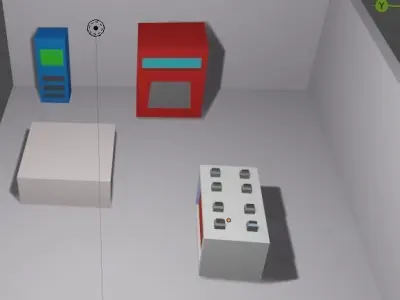 genarator room  Free low-poly 3D model