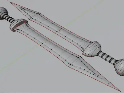 Gladius Sword Free low-poly 3D model