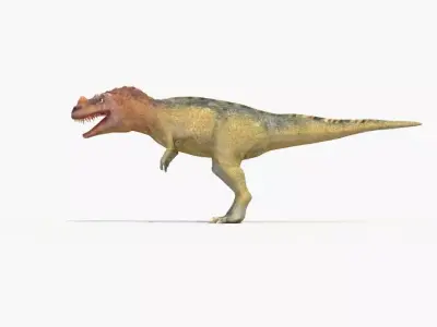 T-rex dinosaur Free low-poly 3D model