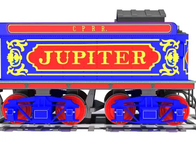 Train Tender 3D model
