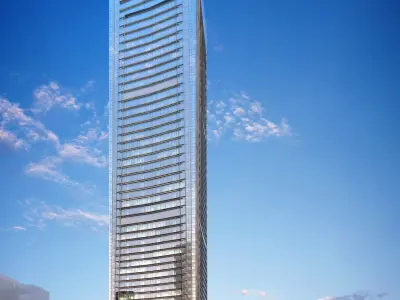 3Dmax fashion city commercial square building 237 3D model