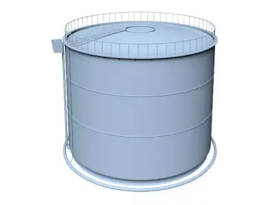 storage tank 3D model purchase