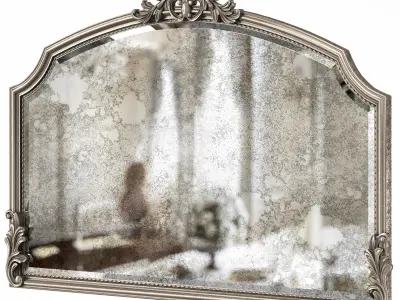 Graciella Old World Console Mirror 3D model