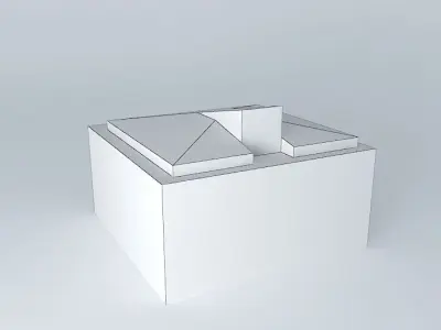 Building on C  Panzares 8 Free 3D model