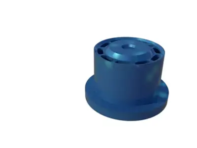 velg Bus Miniatur front 3D print model