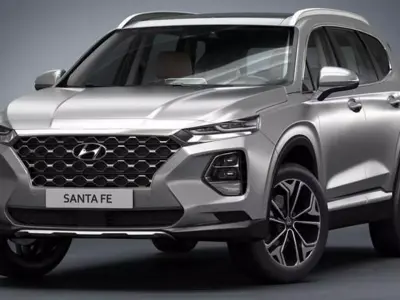 2019 Hyundai Santa 3D model