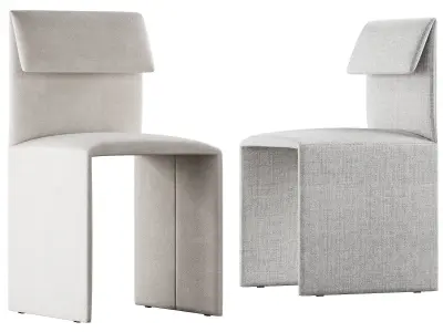 324 Resident Sacha Chair by Philippe Malouin 3D model
