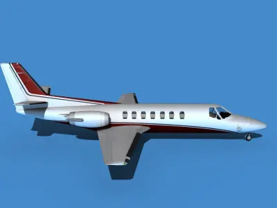 Cessna Citation V 560 Encore V10 3D model