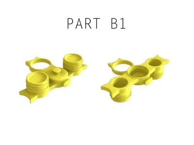 Recycled Bottle Roof Builder 3D print model