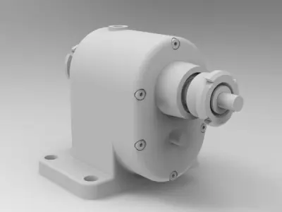 gearbox 3D model