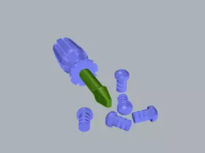 Screwdriver 3D model get