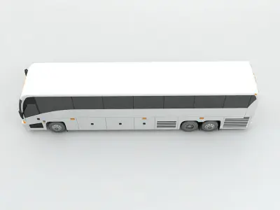Touring Bus 3D model