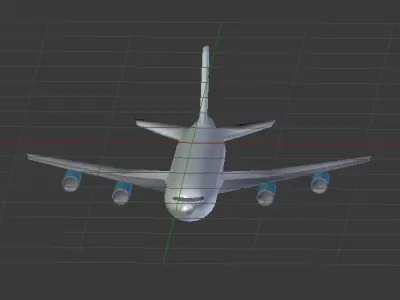 Passenger Airbus VY-0105 3D model