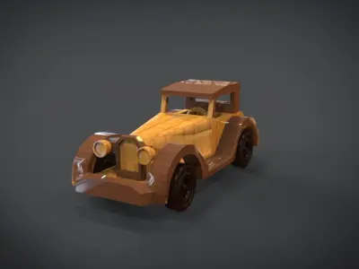 Toy car 3D print model