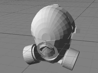 Gasmask Type 5 3D model
