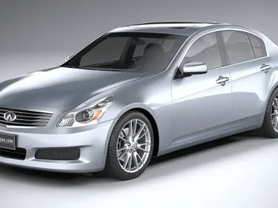 Infiniti G35 Sedan 2007 3D model purchase