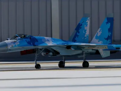 Sukhoi Su-37 3D model