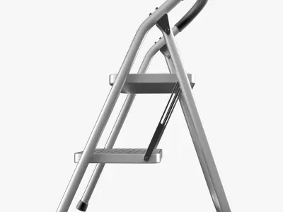 Step Ladder 1 3D model