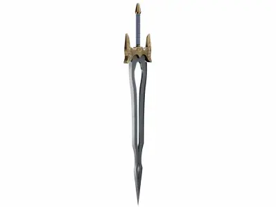 Sword 23 Low-poly 3D model