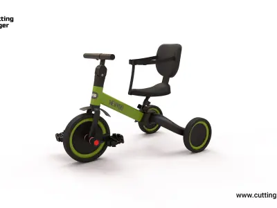 Balance Tricycle 3D model