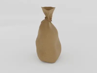 Money Bag 3D model