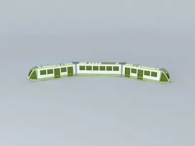 Tram 25 Free 3D model