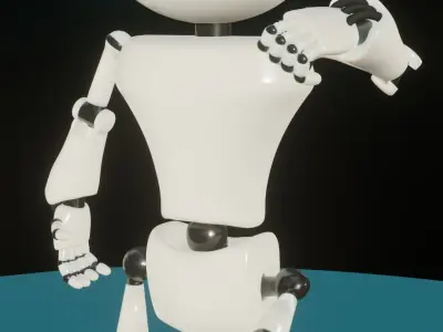 ChotuRobo Free low-poly 3D model