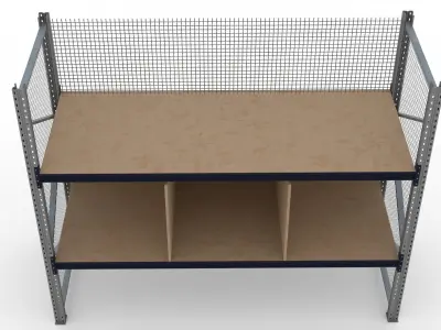 Picking rack system  3D model