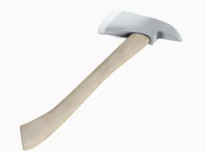 Fire Axe 04 Low-poly 3D model