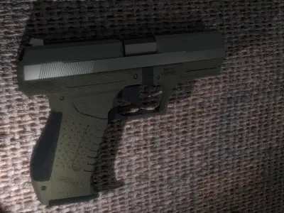 Walther p99  Free 3D model