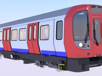 British train and London underground 3D Model Pack