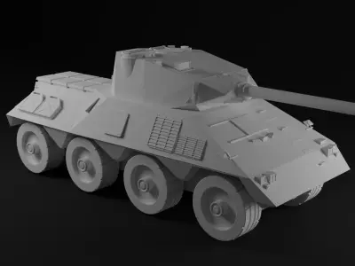 Armoured Fighting Vehicle 3D model