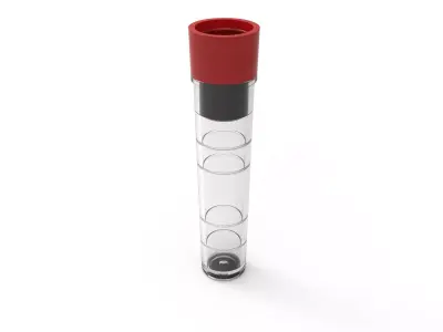 Test Tube Plastic Injection Molds - RFM 3D model