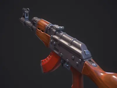 Rifle 47 3D model