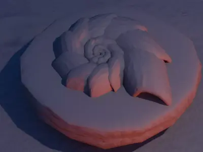 Fossil 3D model