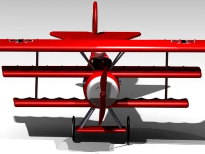Fokker DR1 for LEGO 3D print model