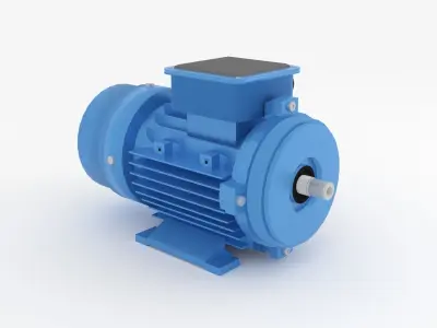 Highly detailed 1MW generator by RICHARD HIND Free low-poly 3D model